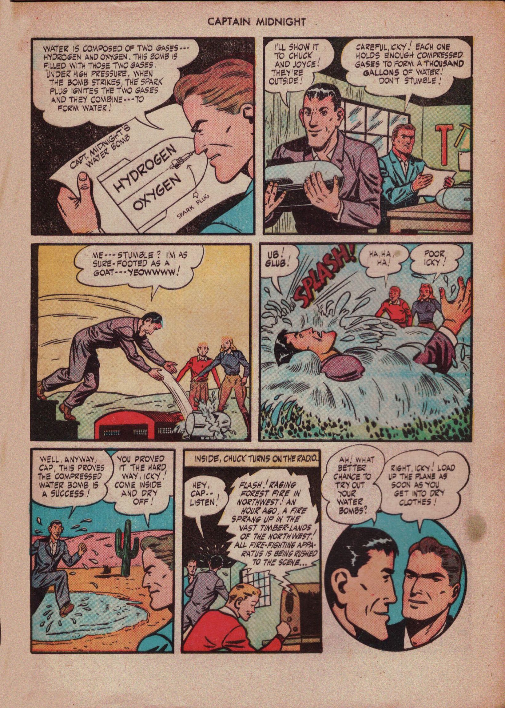 Read online Captain Midnight (1942) comic -  Issue #48 - 5