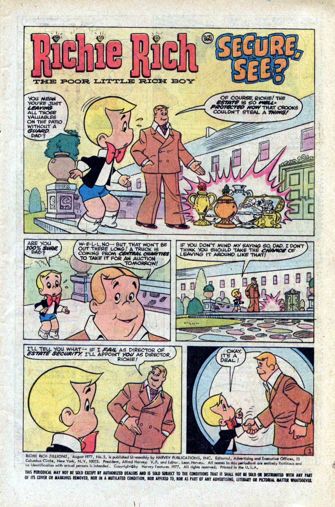 Read online Richie Rich Zillionz comic -  Issue #5 - 5