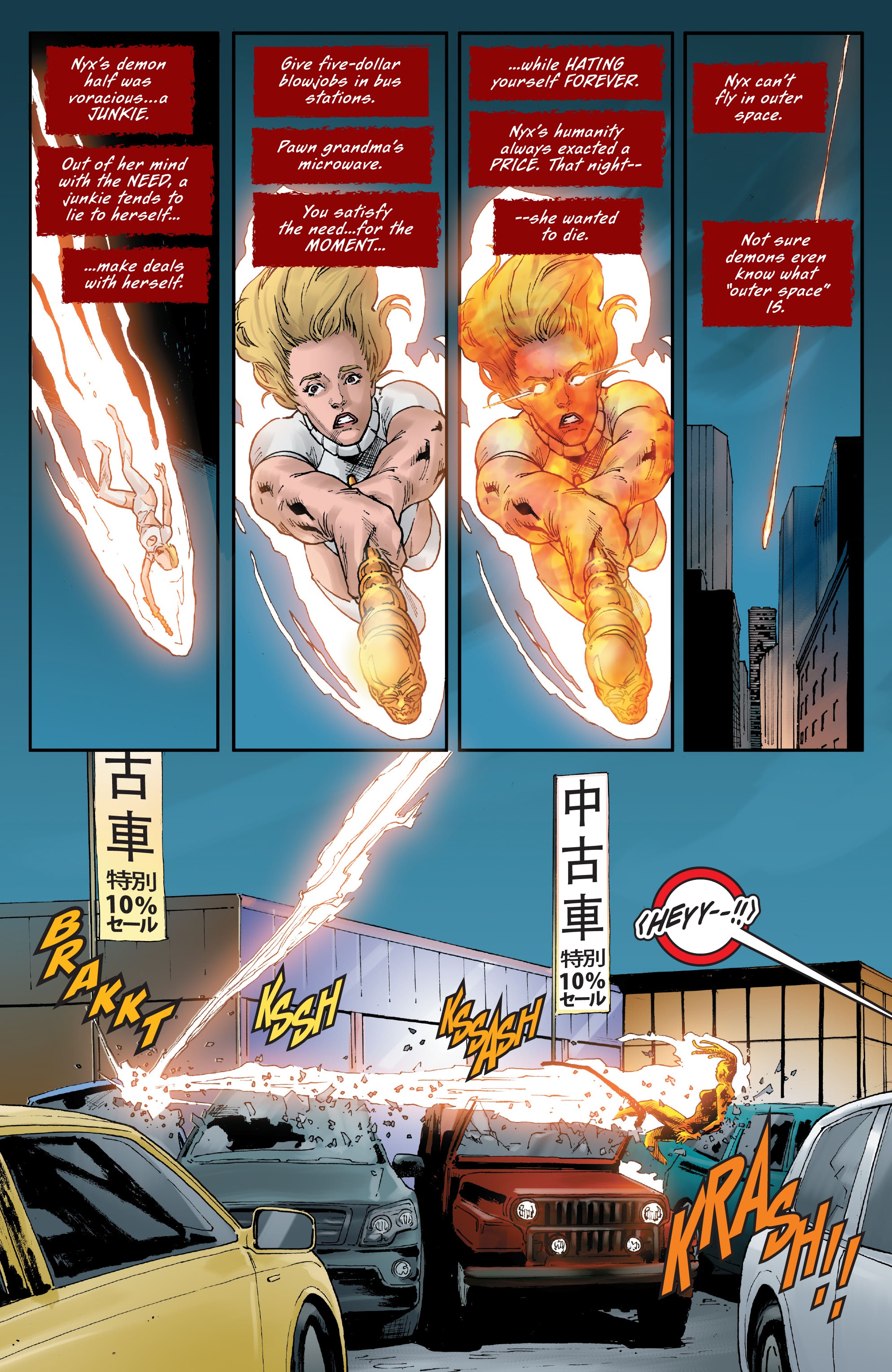 Read online Sacred Six comic -  Issue #9 - 21
