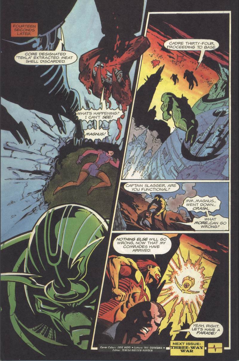Read online Magnus Robot Fighter (1991) comic -  Issue #52 - 22