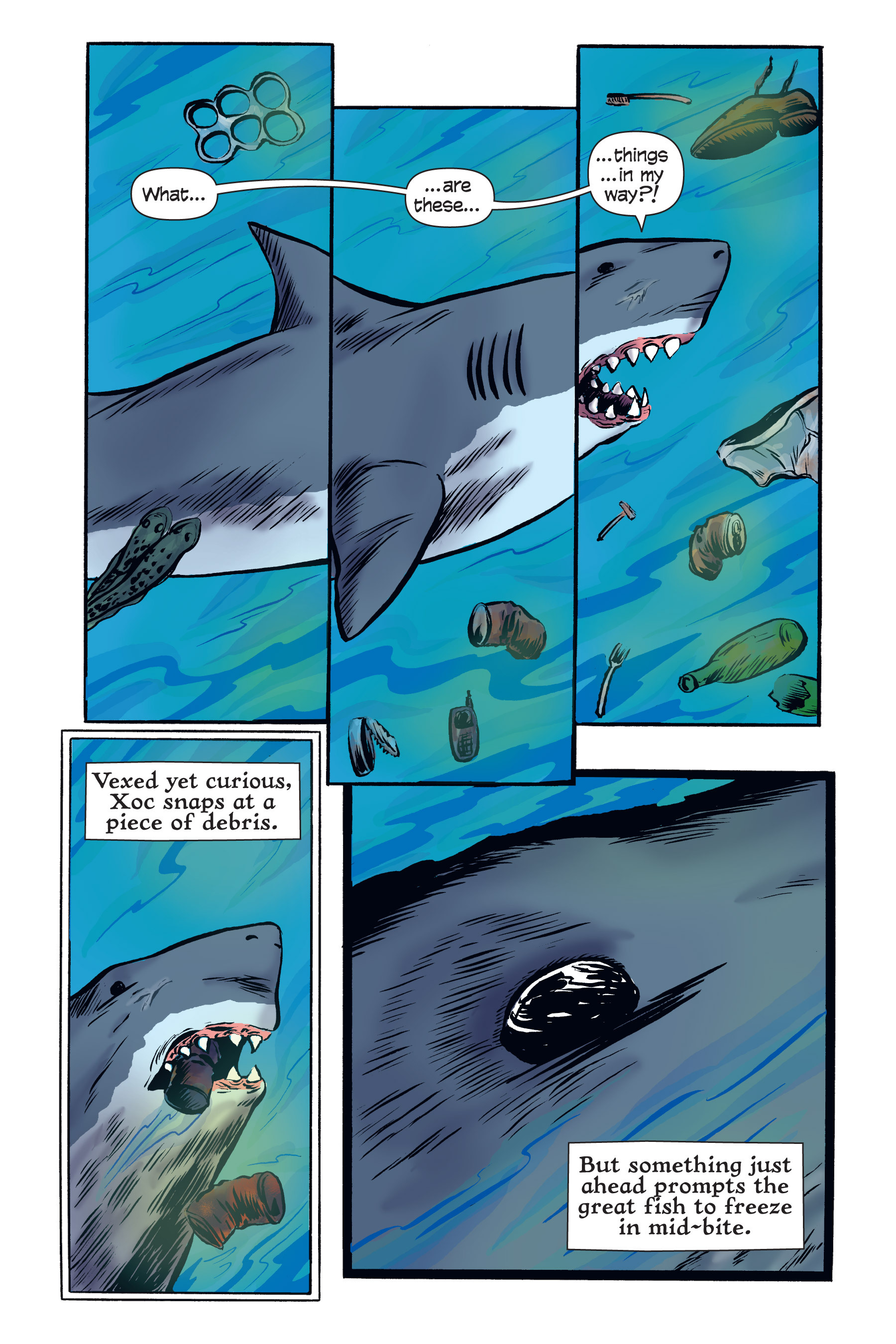 Read online Xoc: Journey of a Great White comic -  Issue # TPB - 63