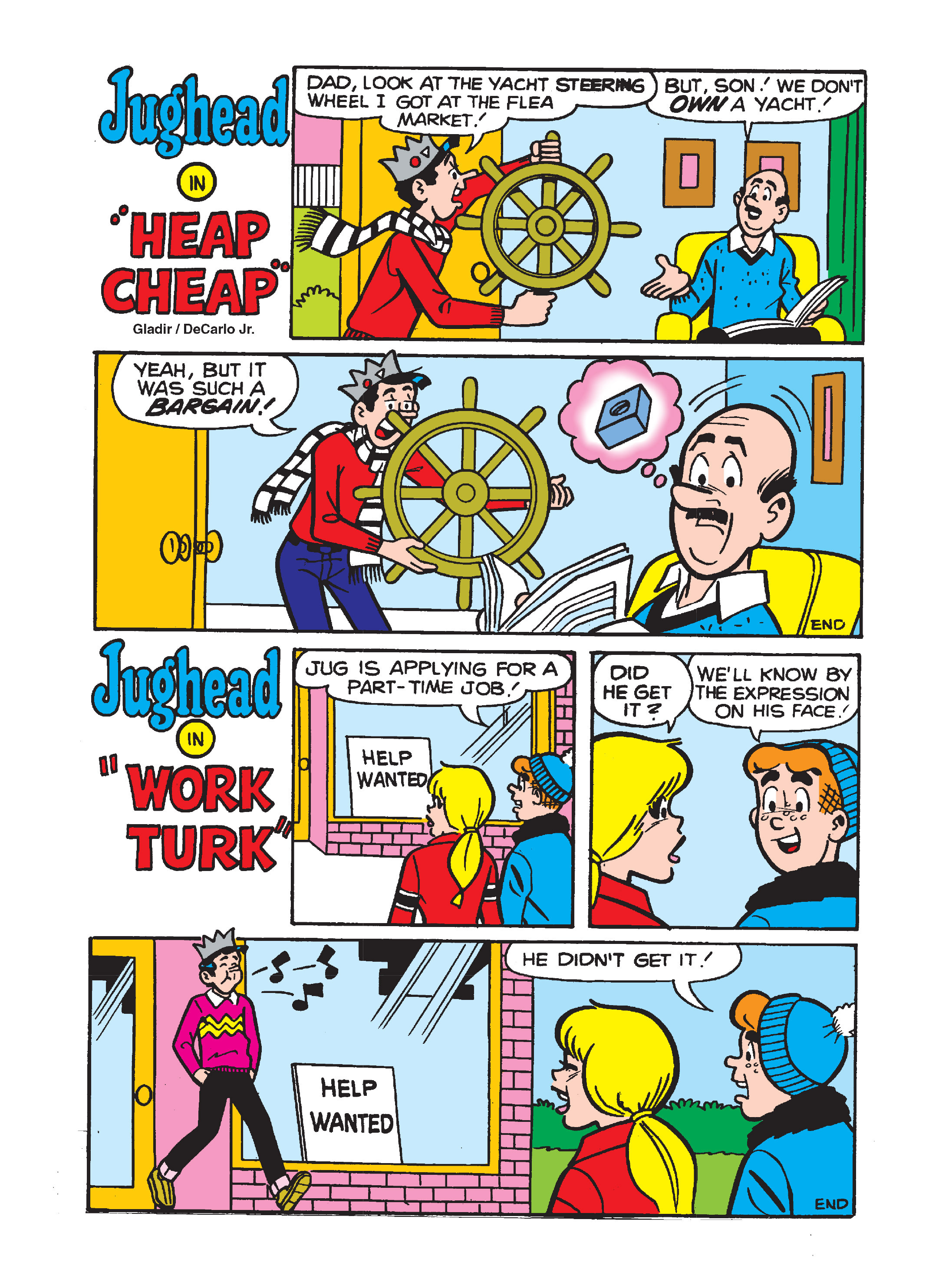 Read online Archie's Funhouse Double Digest comic -  Issue #12 - 121