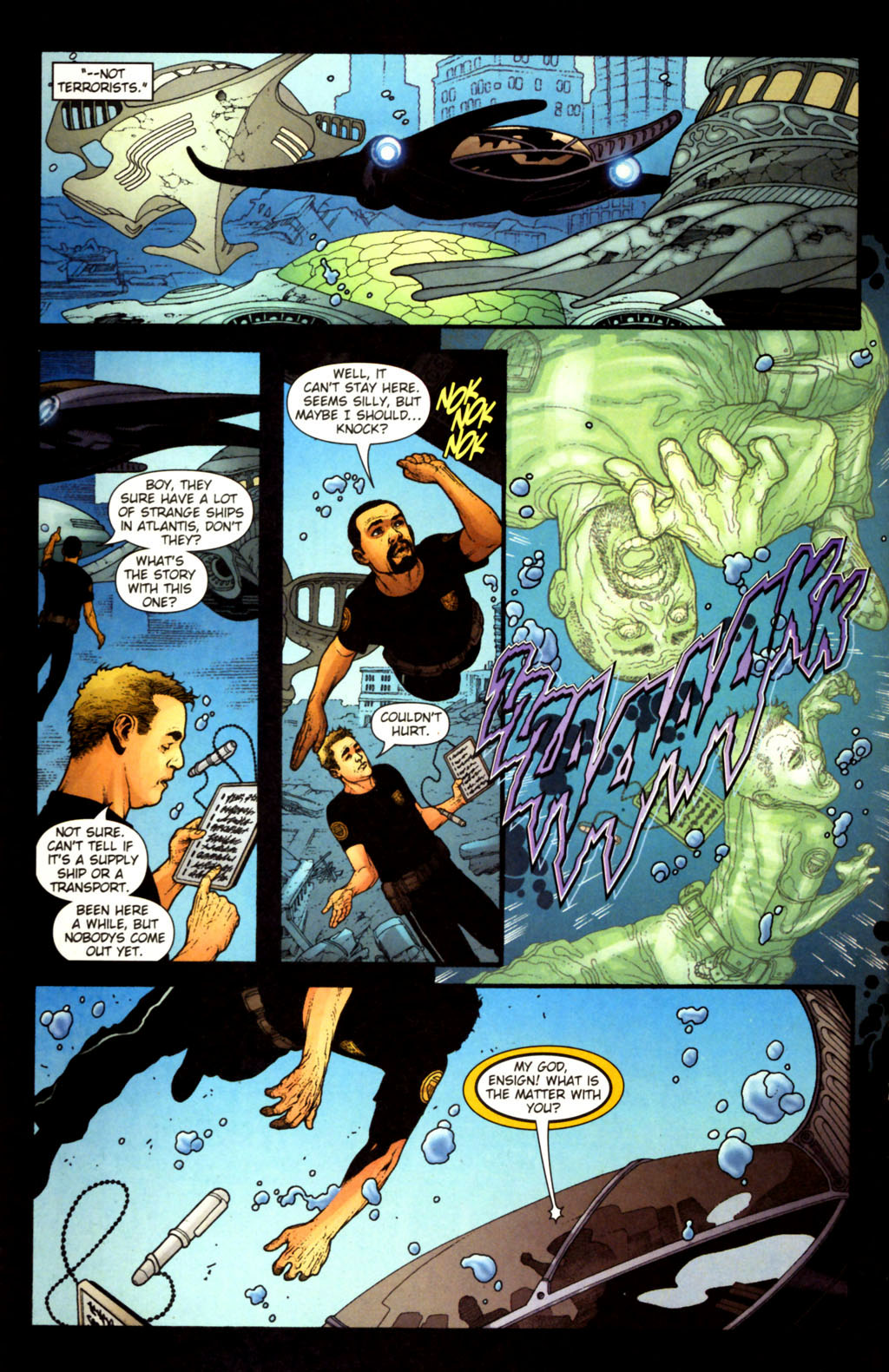 Read online Aquaman (2003) comic -  Issue #38 - 15