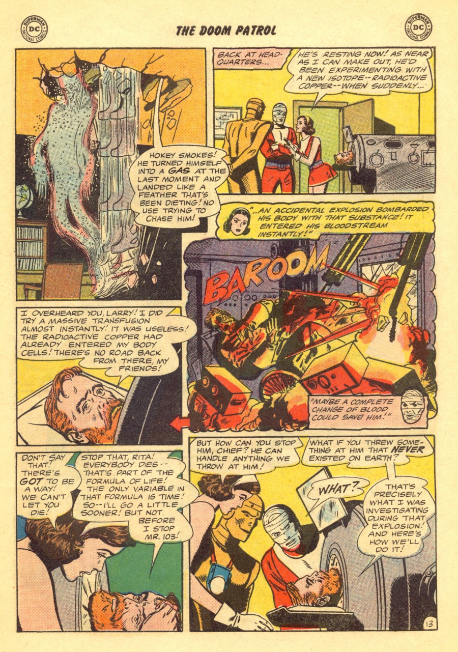 Read online Doom Patrol (1964) comic -  Issue #98 - 19