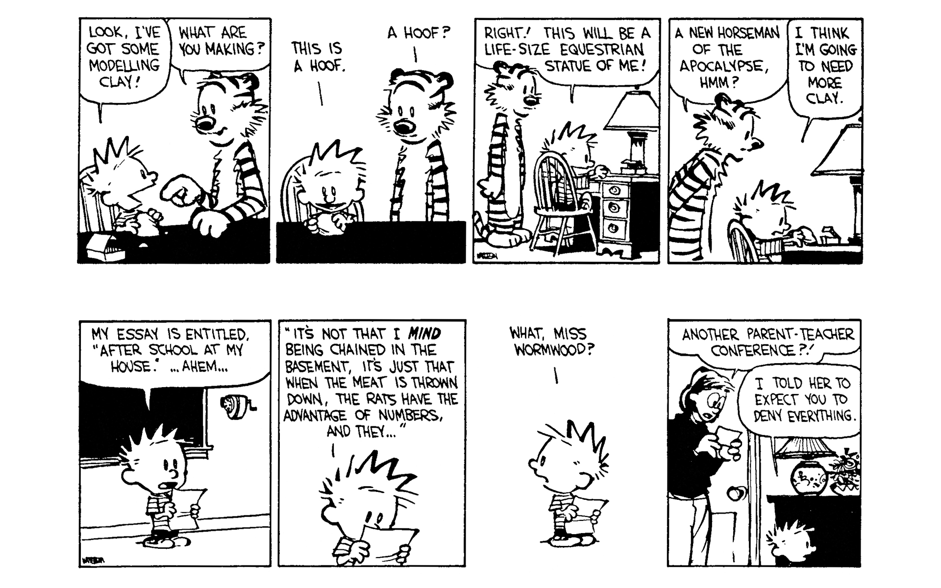 Read online Calvin and Hobbes comic -  Issue #7 - 141