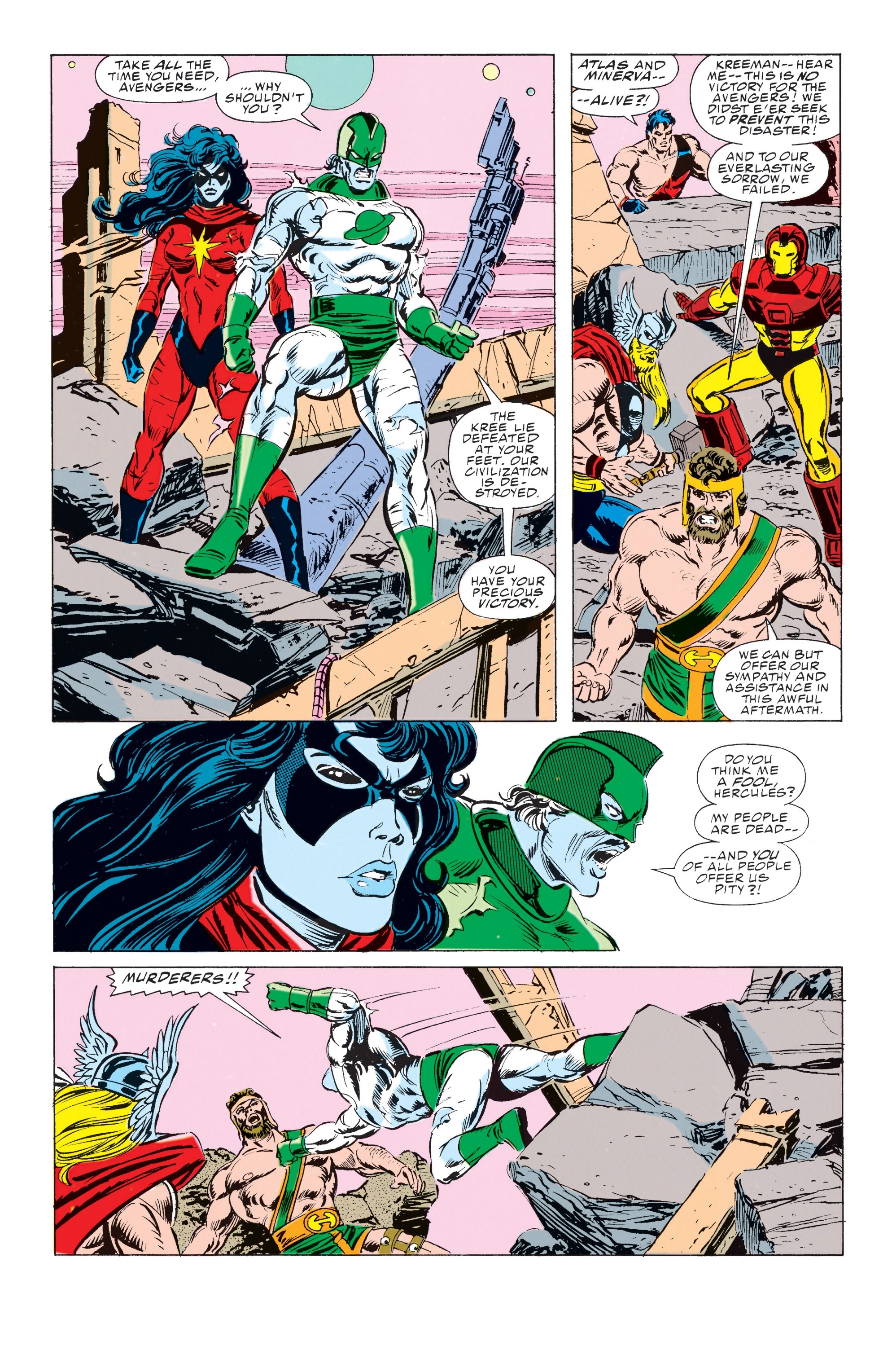 Read online Avengers Epic Collection: Operation Galactic Storm comic -  Issue # TPB (Part 5) - 18