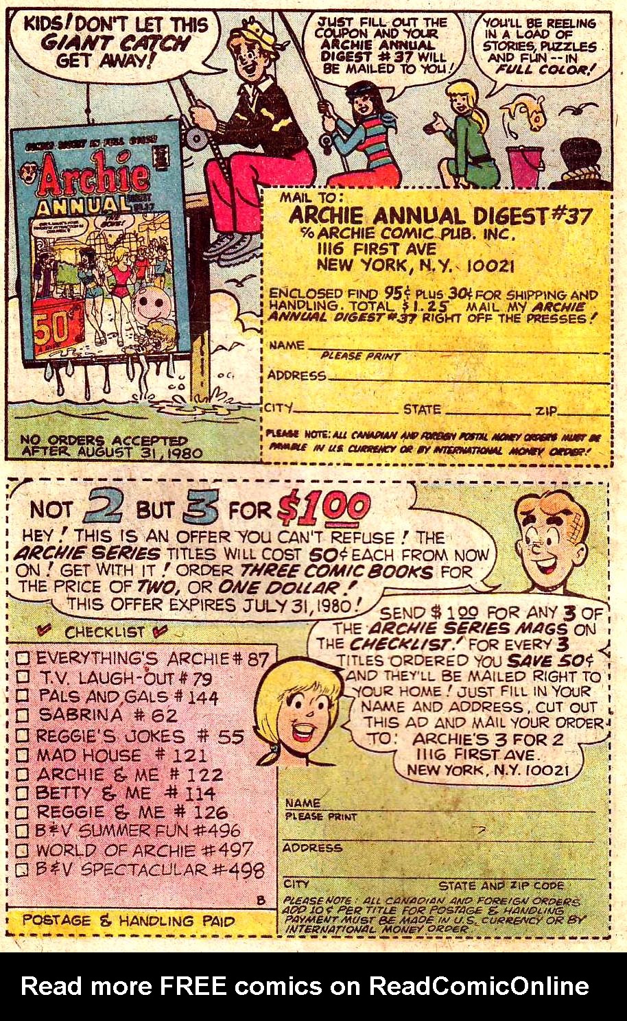 Read online Life With Archie (1958) comic -  Issue #216 - 18