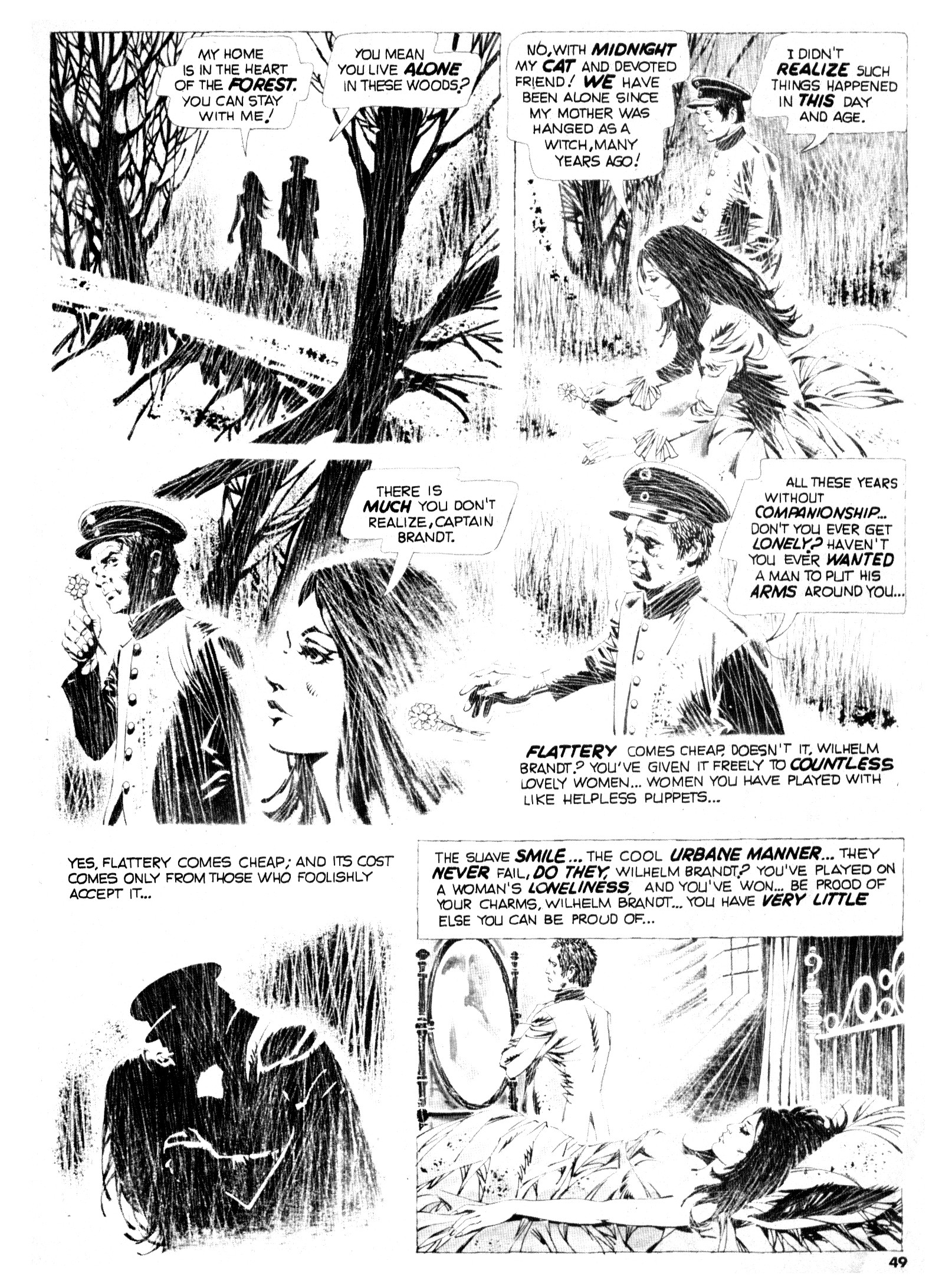 Read online Vampirella (1969) comic -  Issue #23 - 49