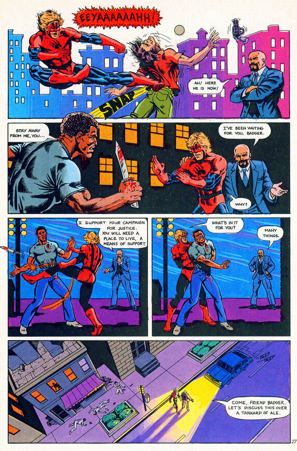 Read online The Badger comic -  Issue #1 - 29