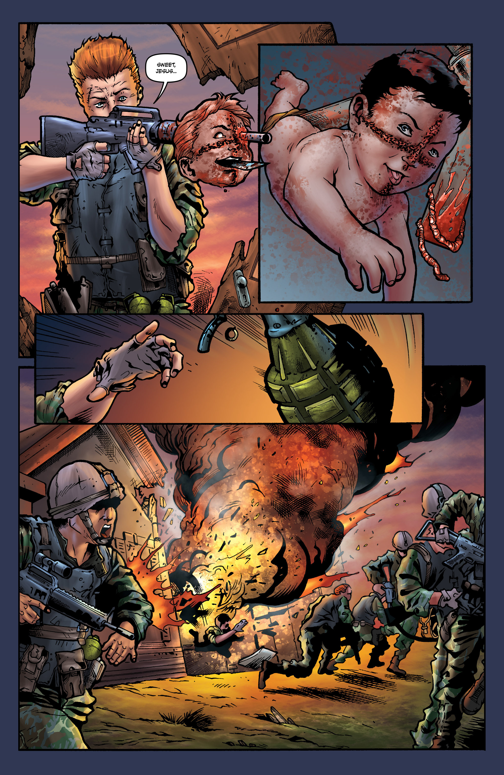 Read online Crossed: Badlands comic -  Issue #68 - 9