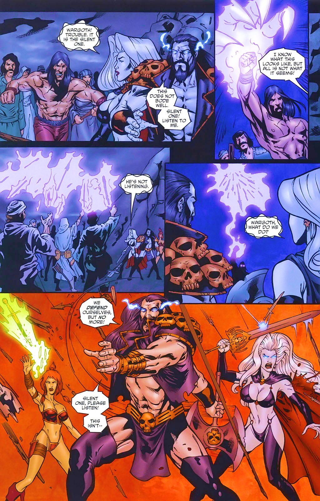 Read online Brian Pulido's Lady Death: Blacklands comic -  Issue #1 - 11