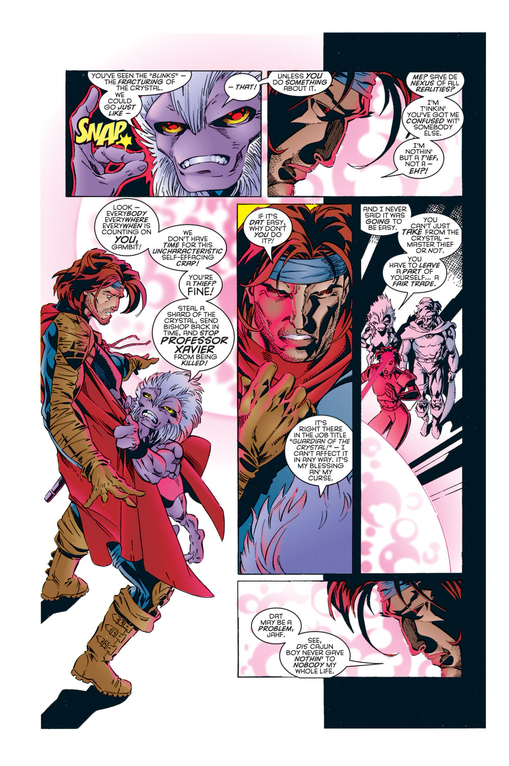 Read online Gambit and the X-Ternals comic -  Issue #3 - 16