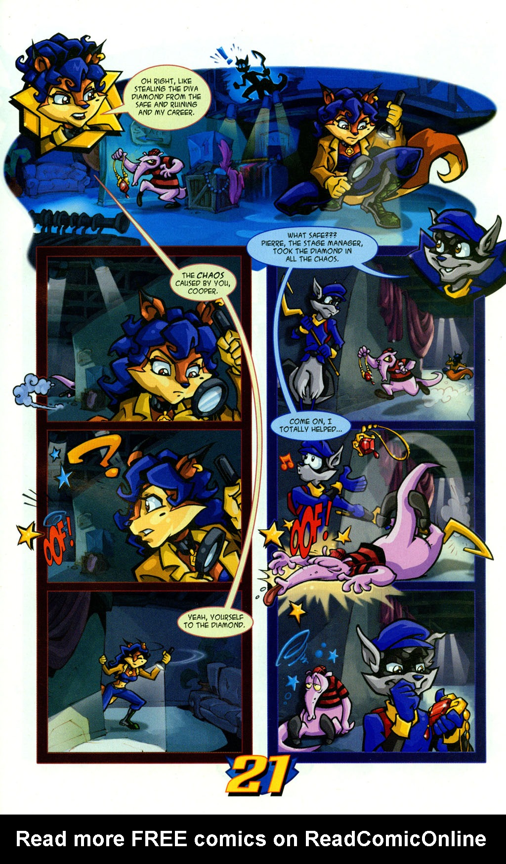 Read online The Adventures of Sly Cooper comic -  Issue #1 - 23