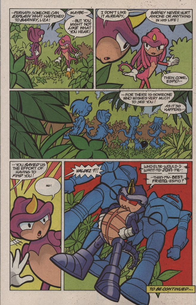 Read online Knuckles the Echidna comic -  Issue #30 - 28