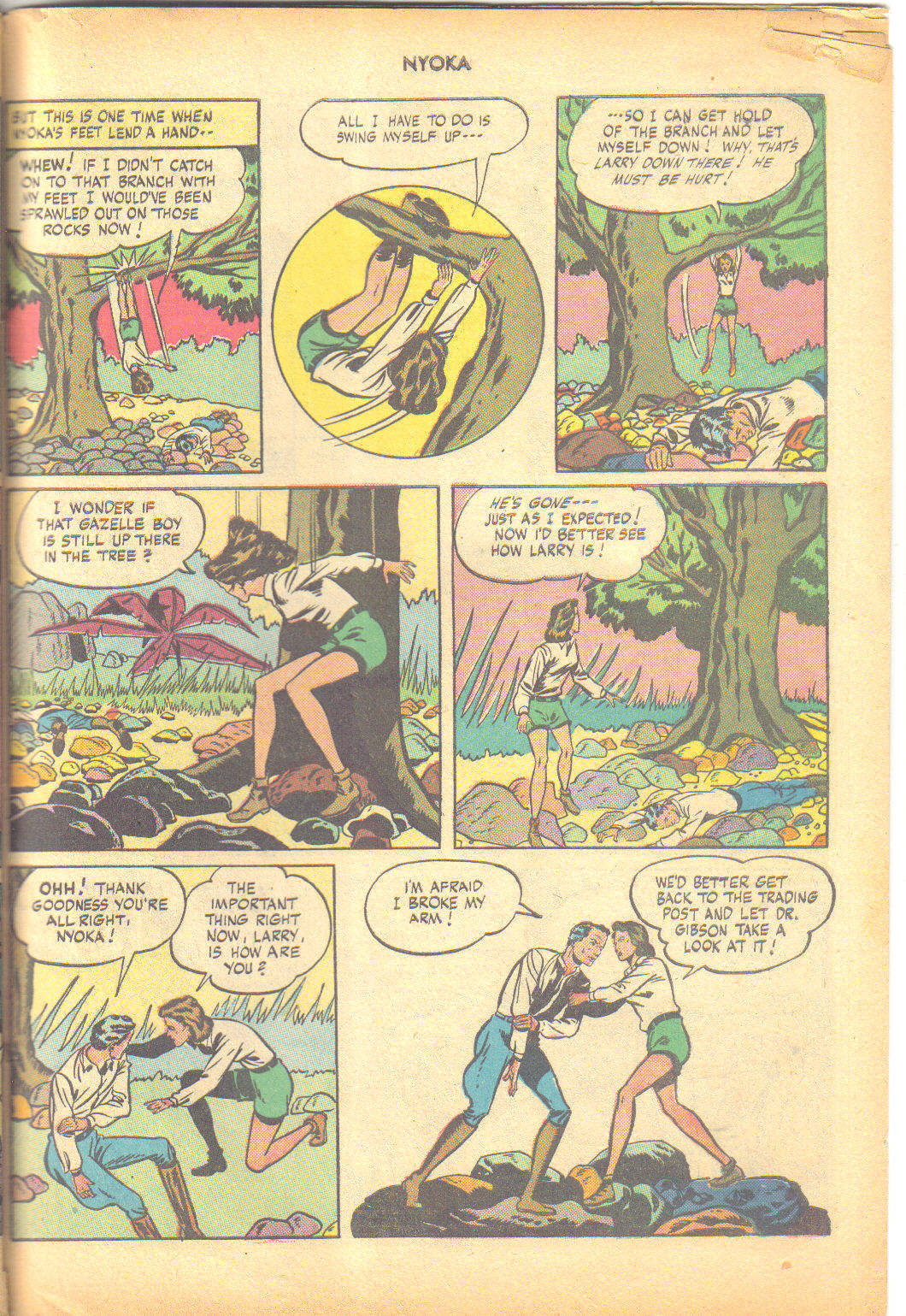 Read online Nyoka the Jungle Girl (1945) comic -  Issue #7 - 43