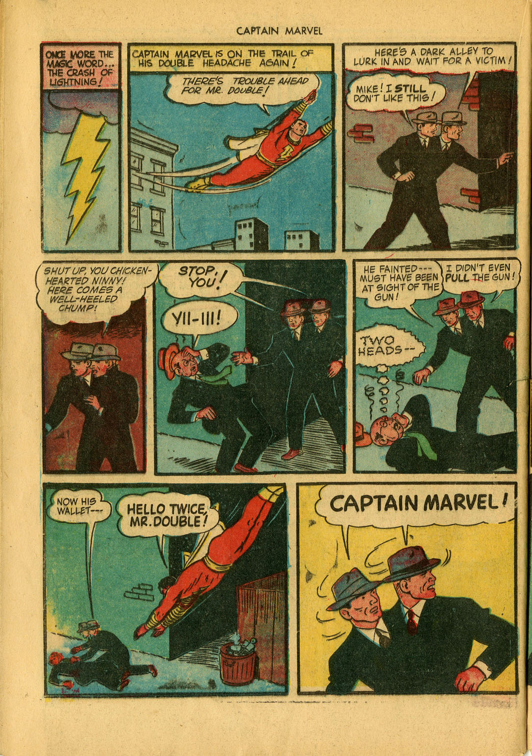 Read online Captain Marvel Adventures comic -  Issue #37 - 36