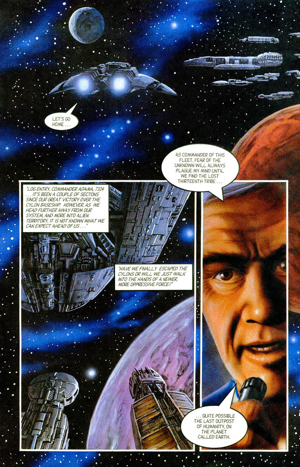 Battlestar Galactica (1997) 1 Page 10