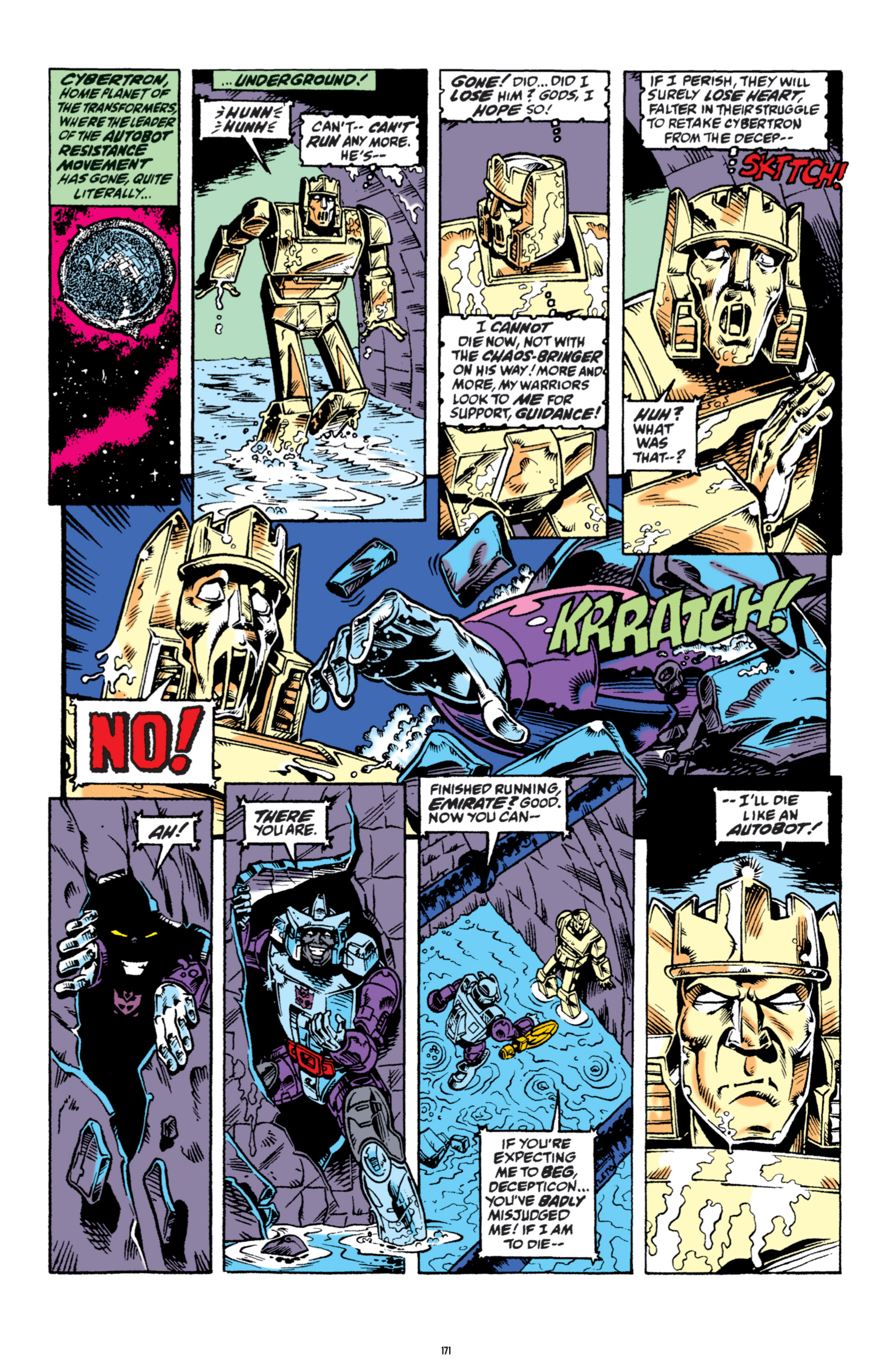 Read online The Transformers Classics comic -  Issue # TPB 6 - 171