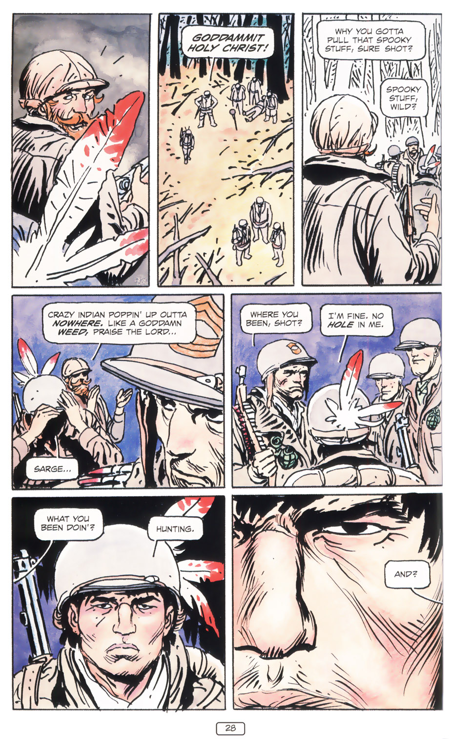 Read online Sgt. Rock: Between Hell & A Hard Place comic -  Issue # TPB - 34