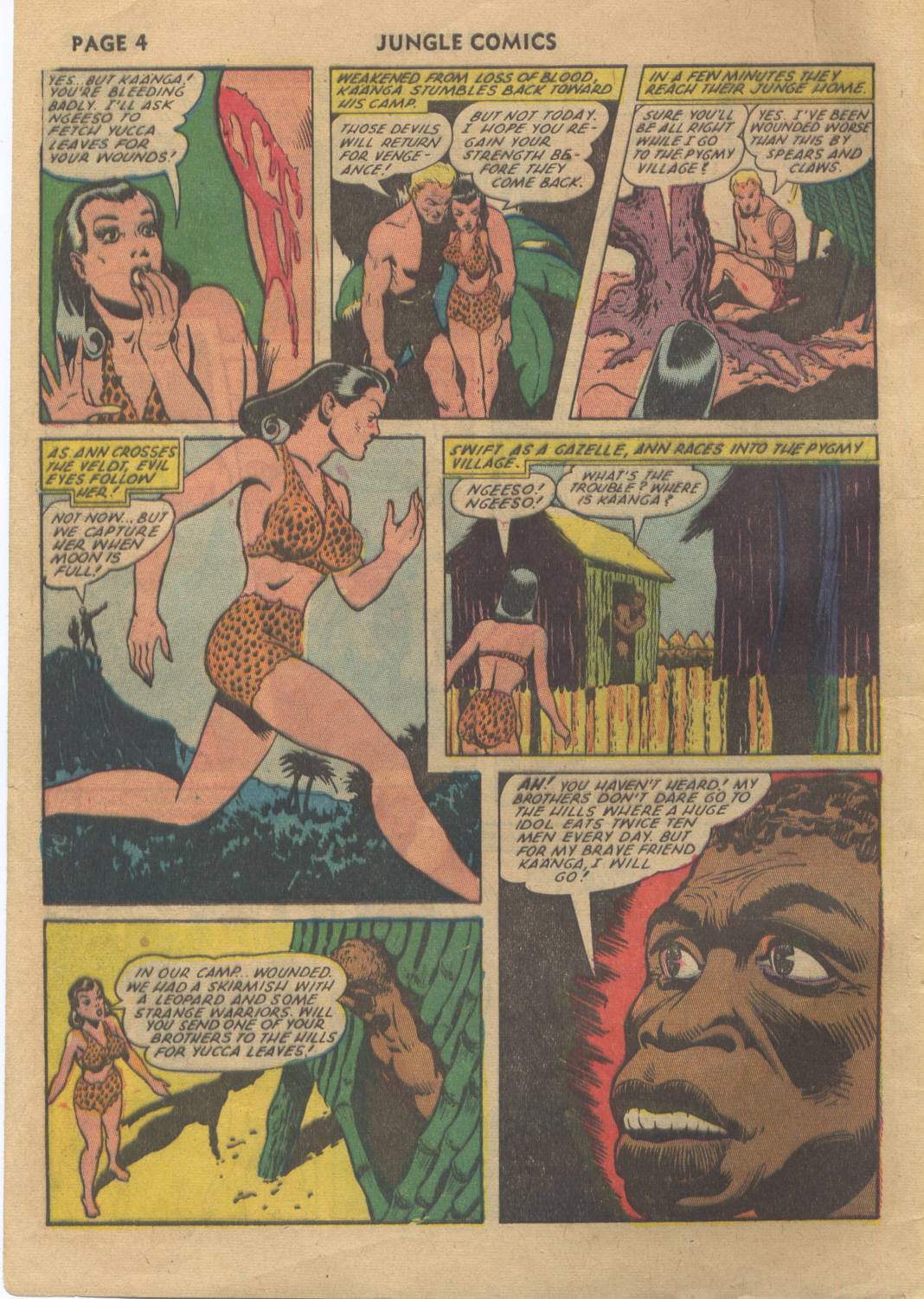 Read online Jungle Comics comic -  Issue #34 - 6
