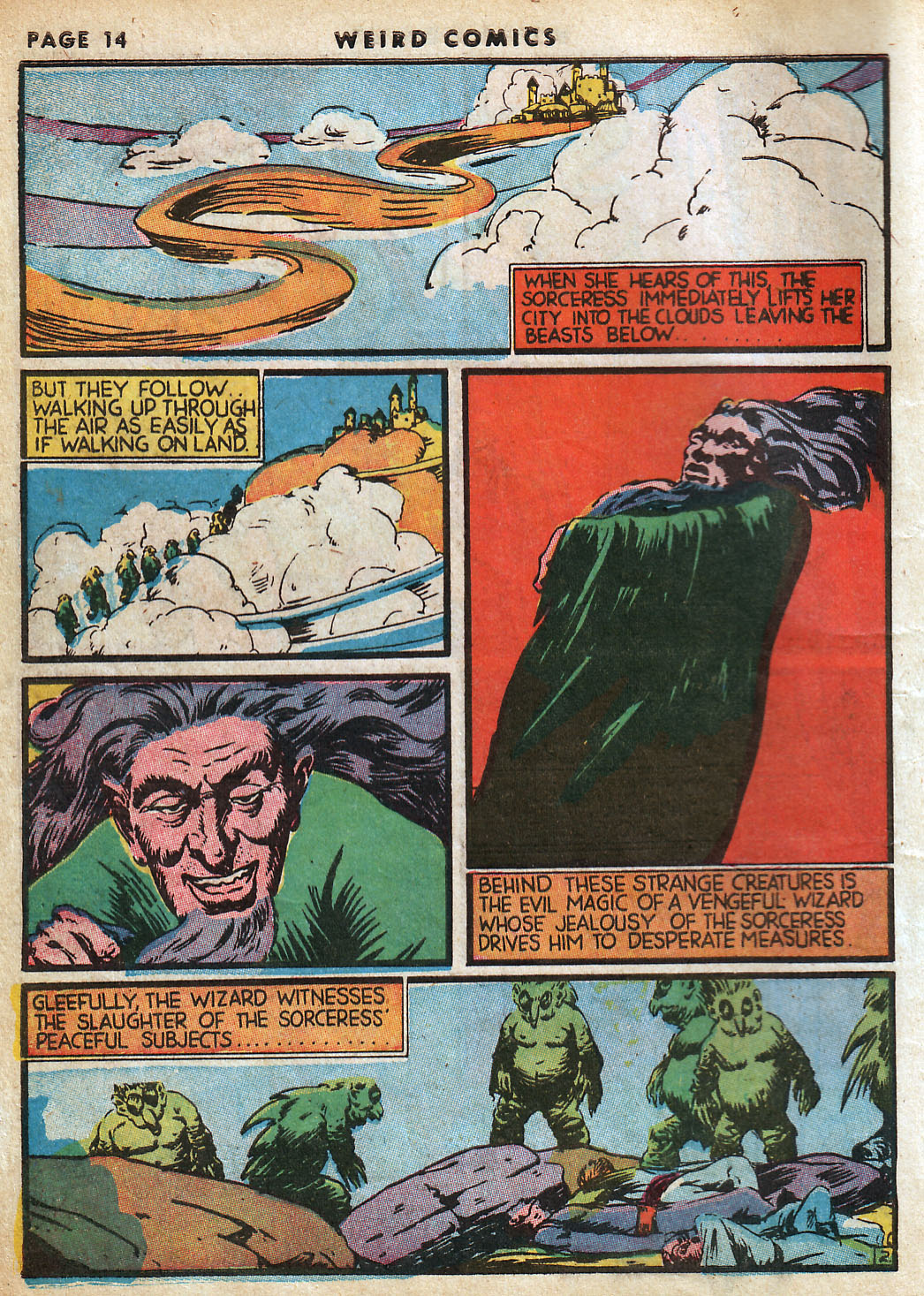 Read online Weird Comics comic -  Issue #3 - 16