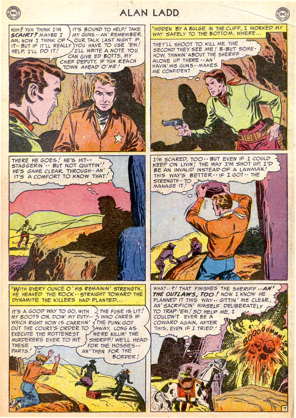 Read online Adventures of Alan Ladd comic -  Issue #9 - 23