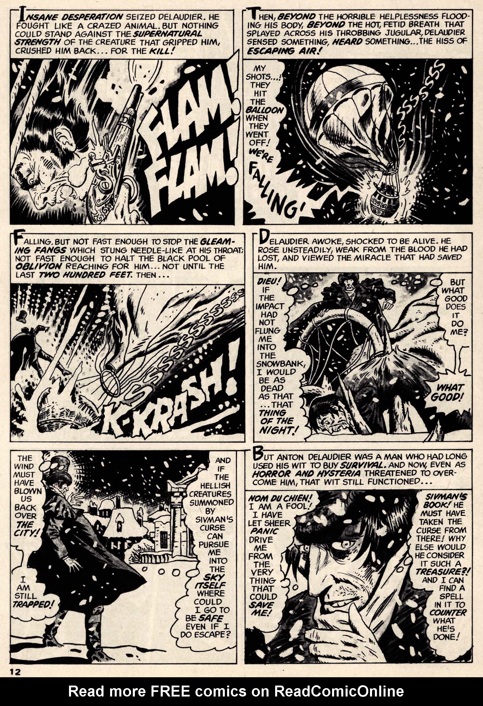 Read online Vampirella (1969) comic -  Issue #10 - 12