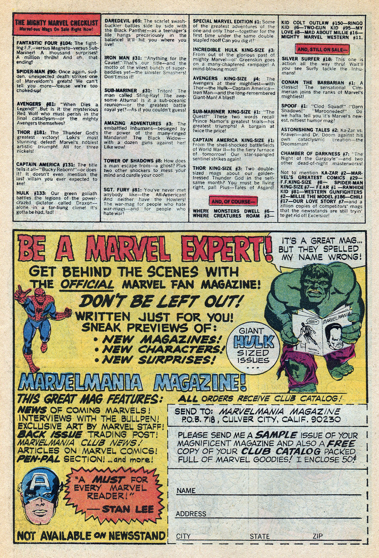 Read online Amazing Adventures (1970) comic -  Issue #3 - 10