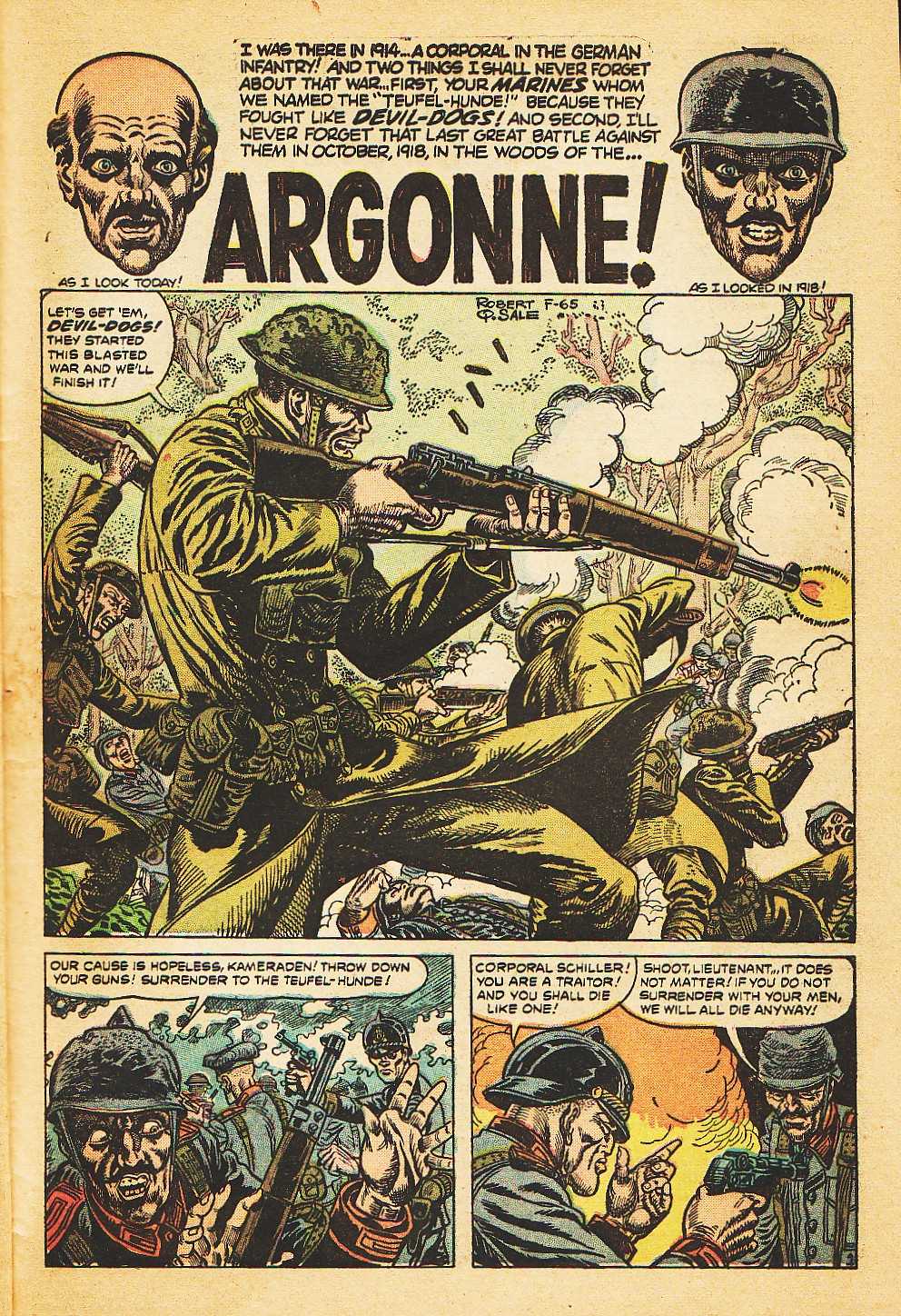 Read online Marines in Battle comic -  Issue #3 - 28