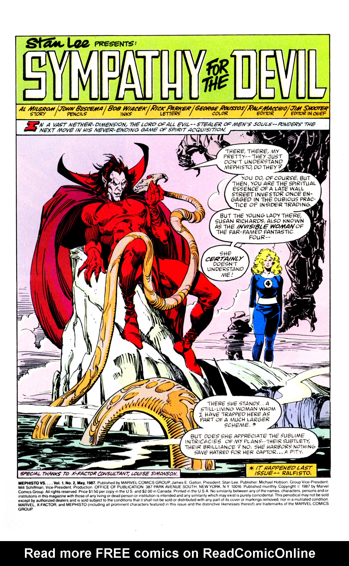 Read online Mephisto Vs. ... comic -  Issue #2 - 2