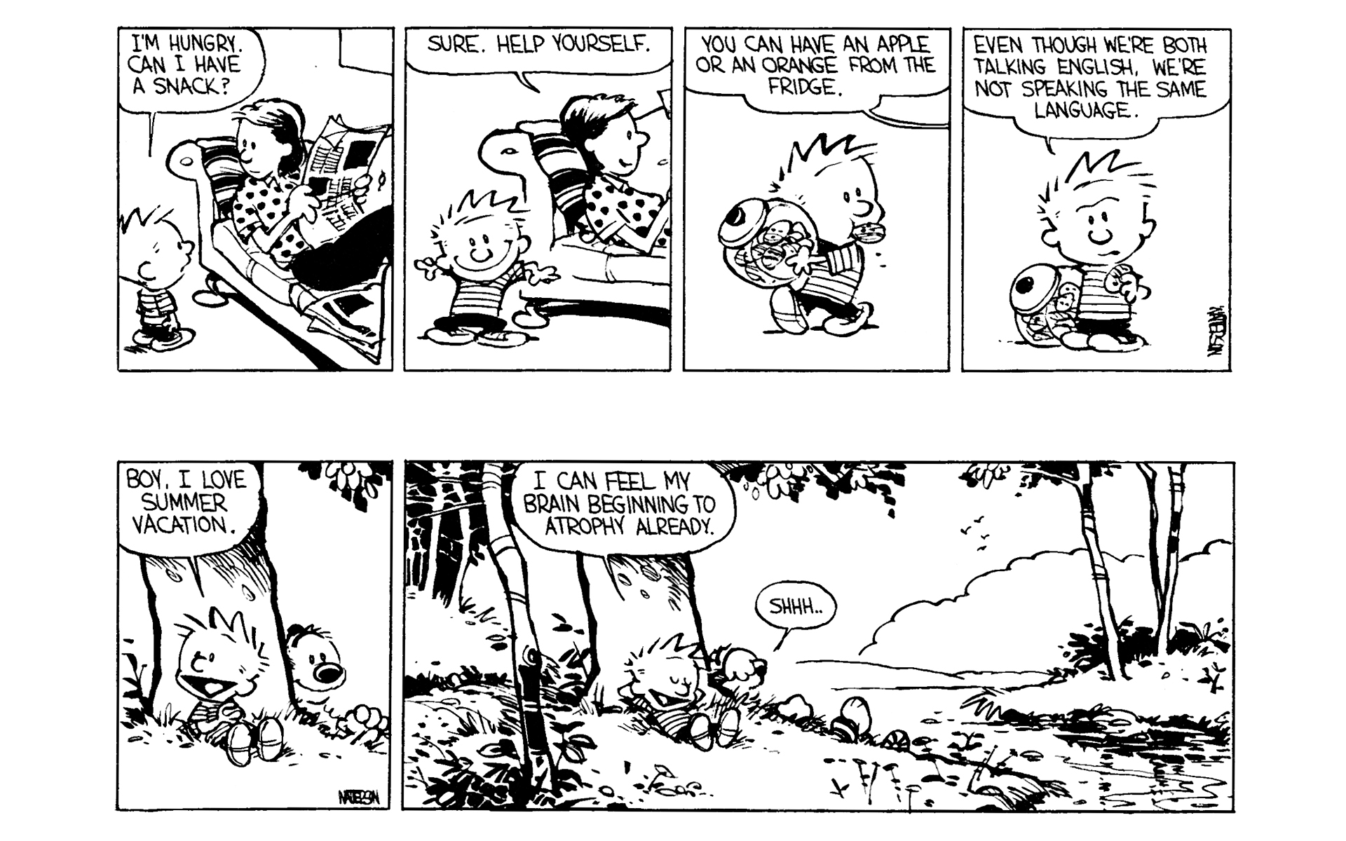 Read online Calvin and Hobbes comic -  Issue #3 - 17