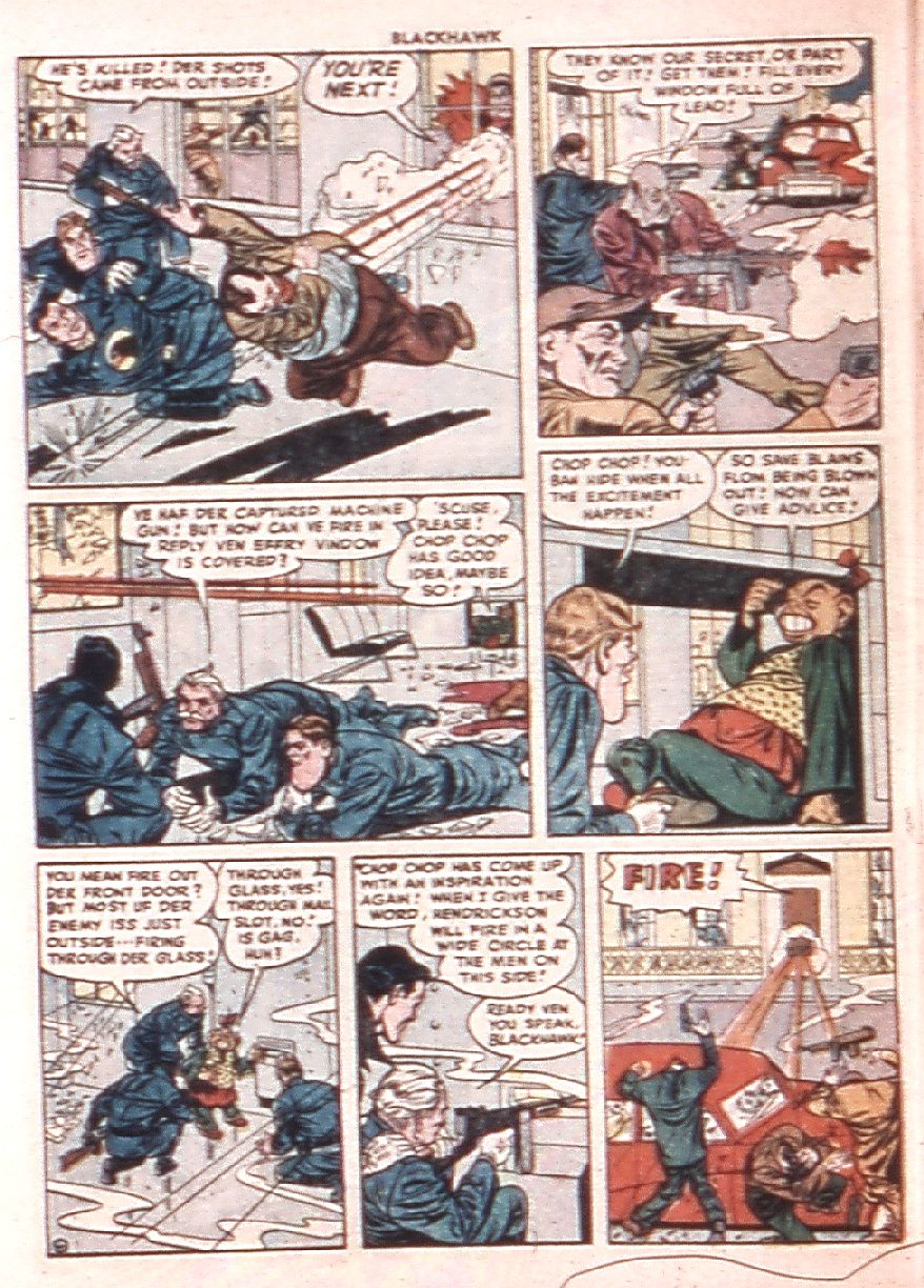 Read online Blackhawk (1957) comic -  Issue #16 - 44