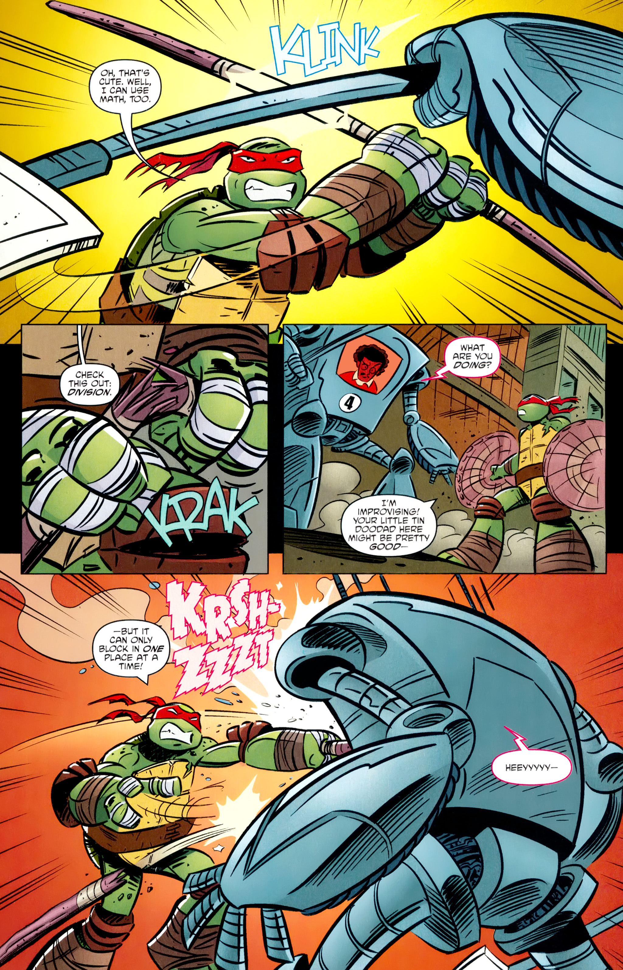 Read online Teenage Mutant Ninja Turtles New Animated Adventures Free Comic Book Day comic -  Issue # Full - 19