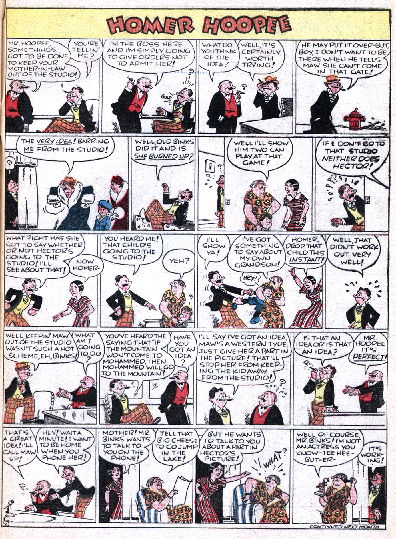 Read online Famous Funnies comic -  Issue #36 - 63