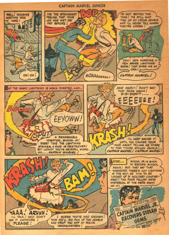 Read online Captain Marvel, Jr. comic -  Issue #76 - 36