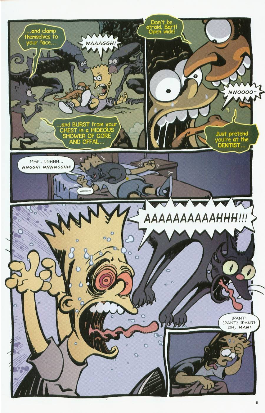 Read online Treehouse of Horror comic -  Issue #7 - 12