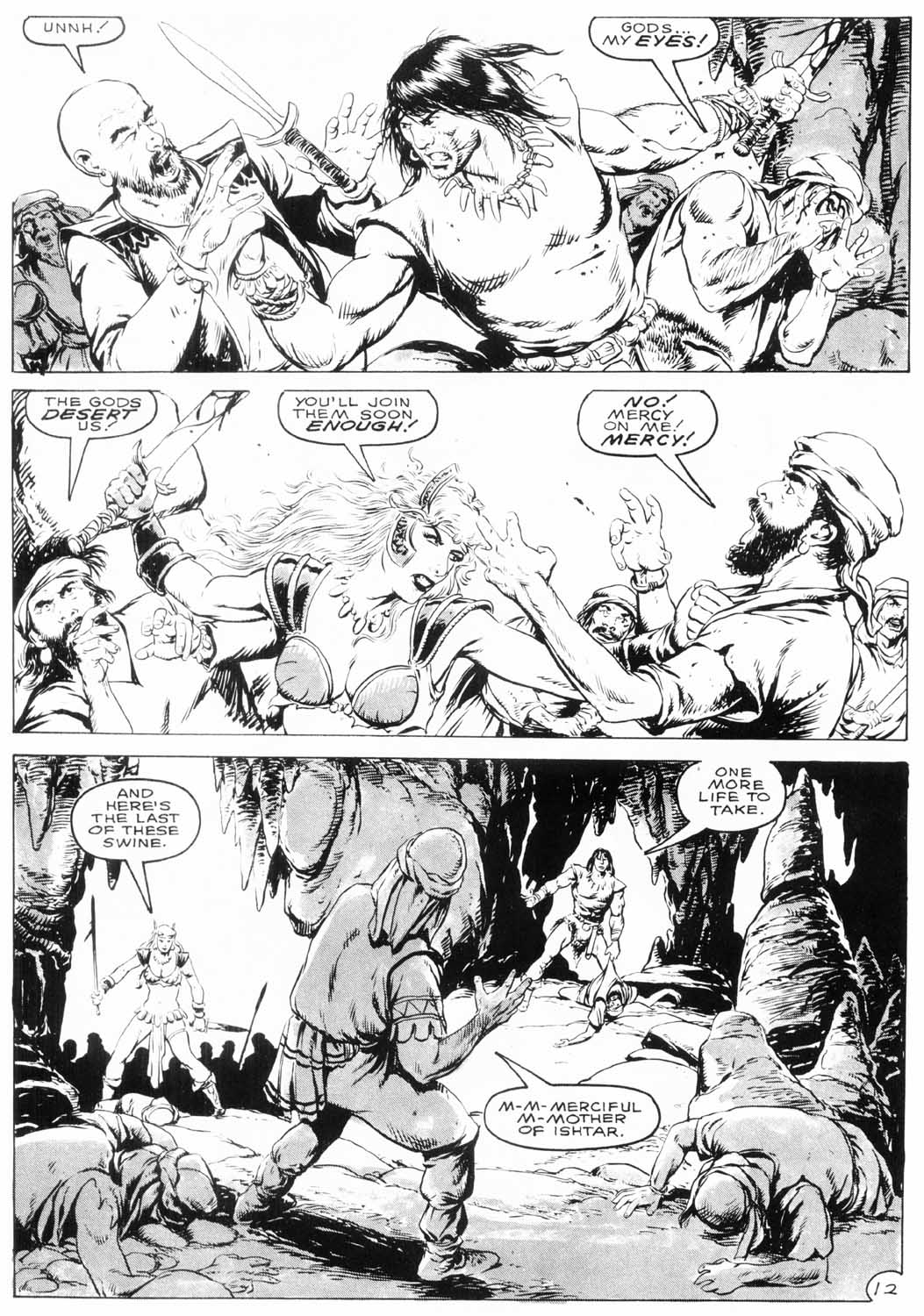 Read online The Savage Sword Of Conan comic -  Issue #154 - 15