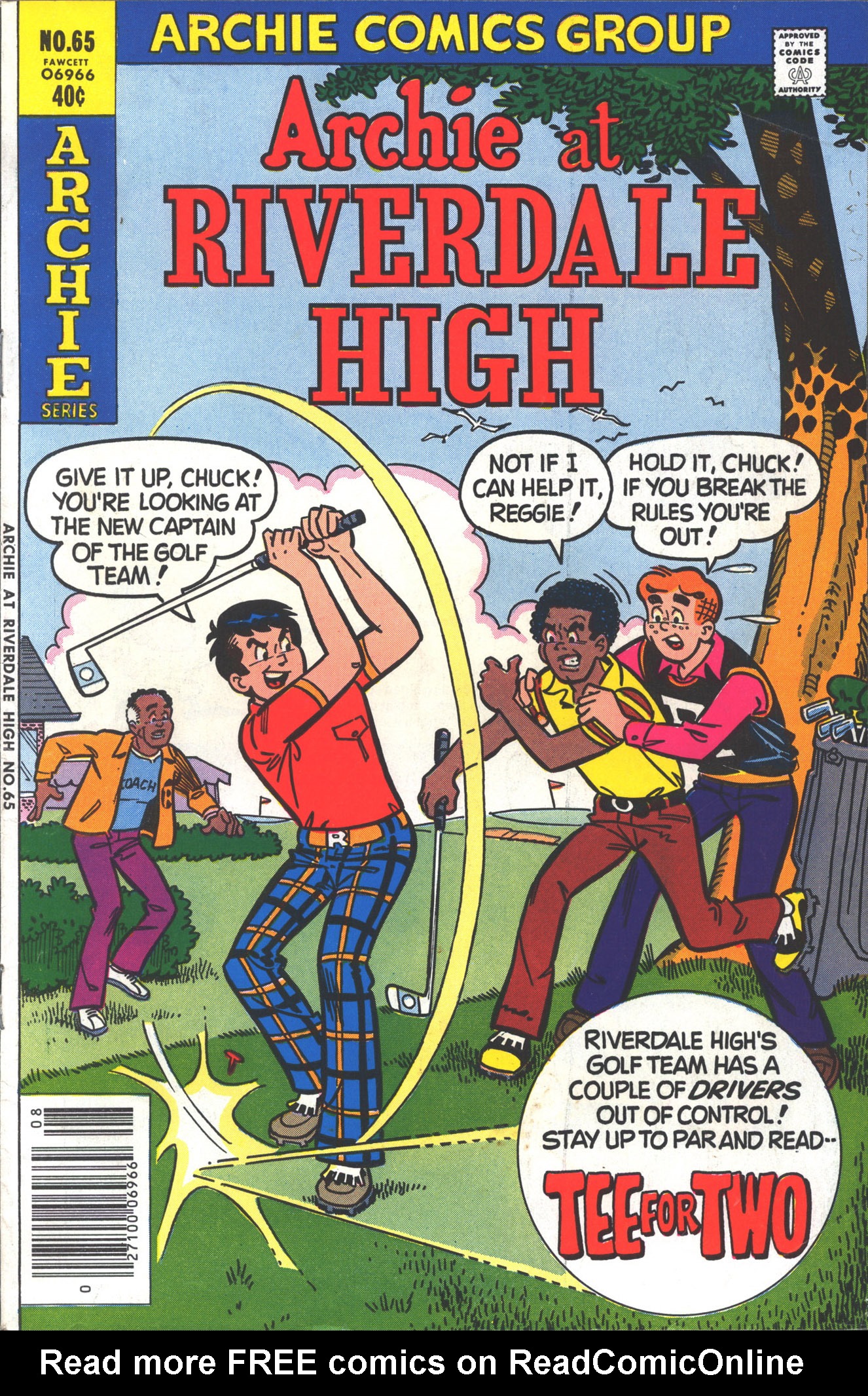 Read online Archie at Riverdale High (1972) comic -  Issue #65 - 1