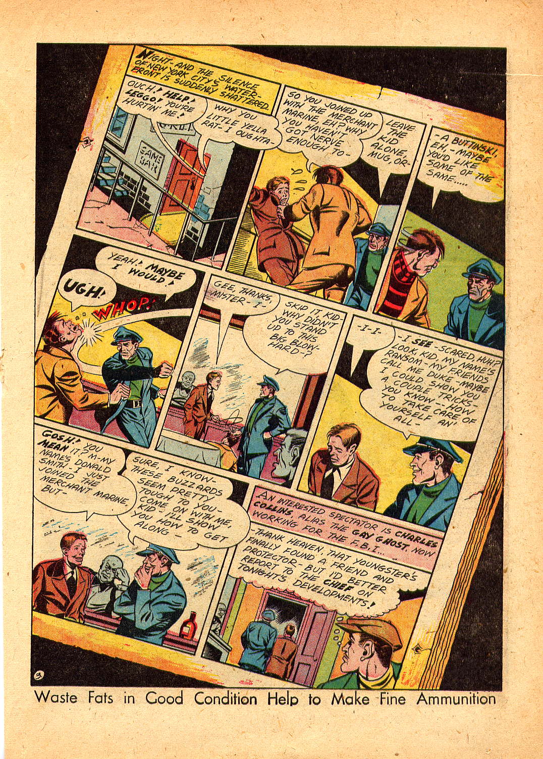 Read online Sensation (Mystery) Comics comic -  Issue #30 - 33