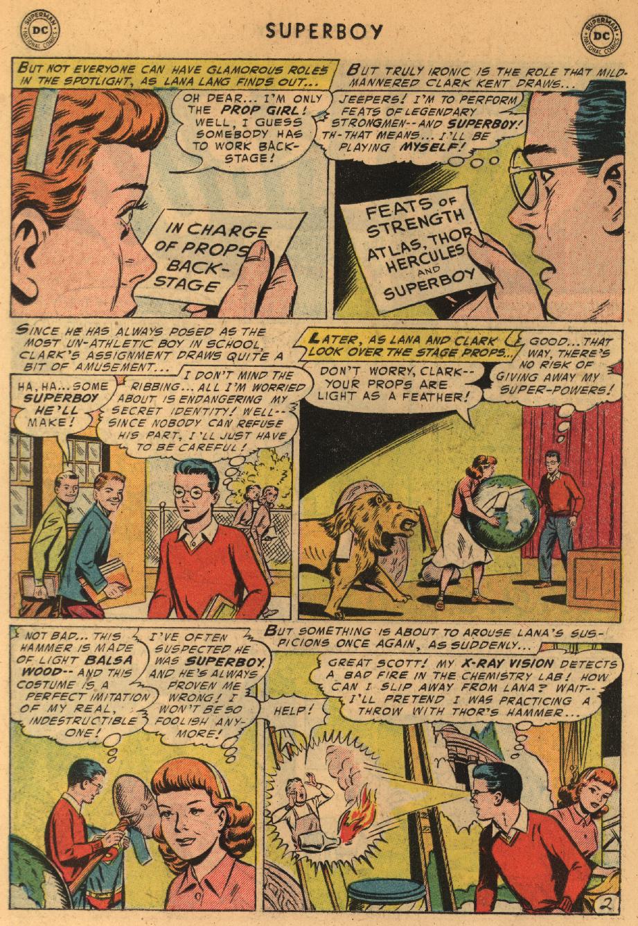 Read online Superboy (1949) comic -  Issue #44 - 23