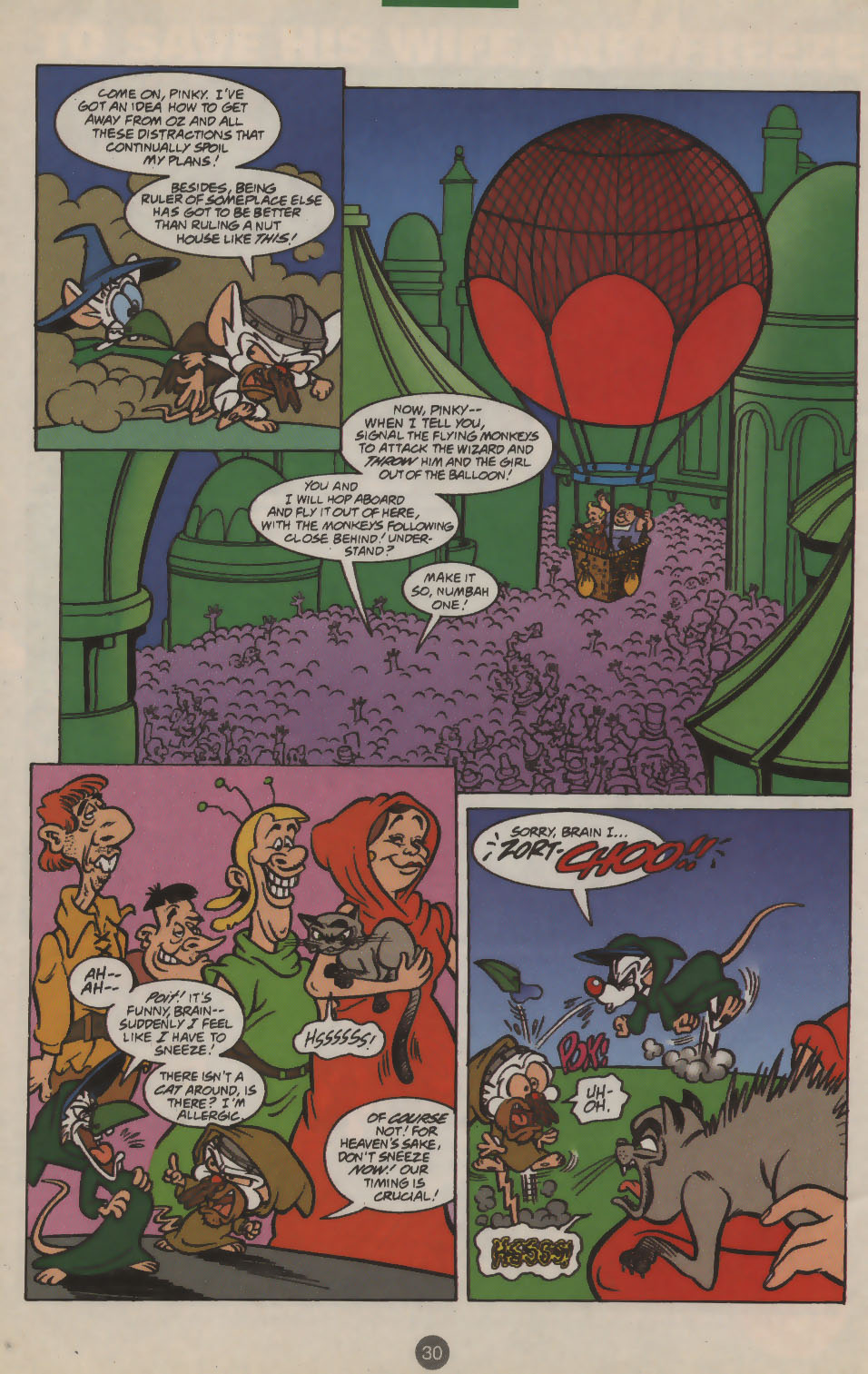 Read online Pinky and The Brain comic -  Issue #23 - 23