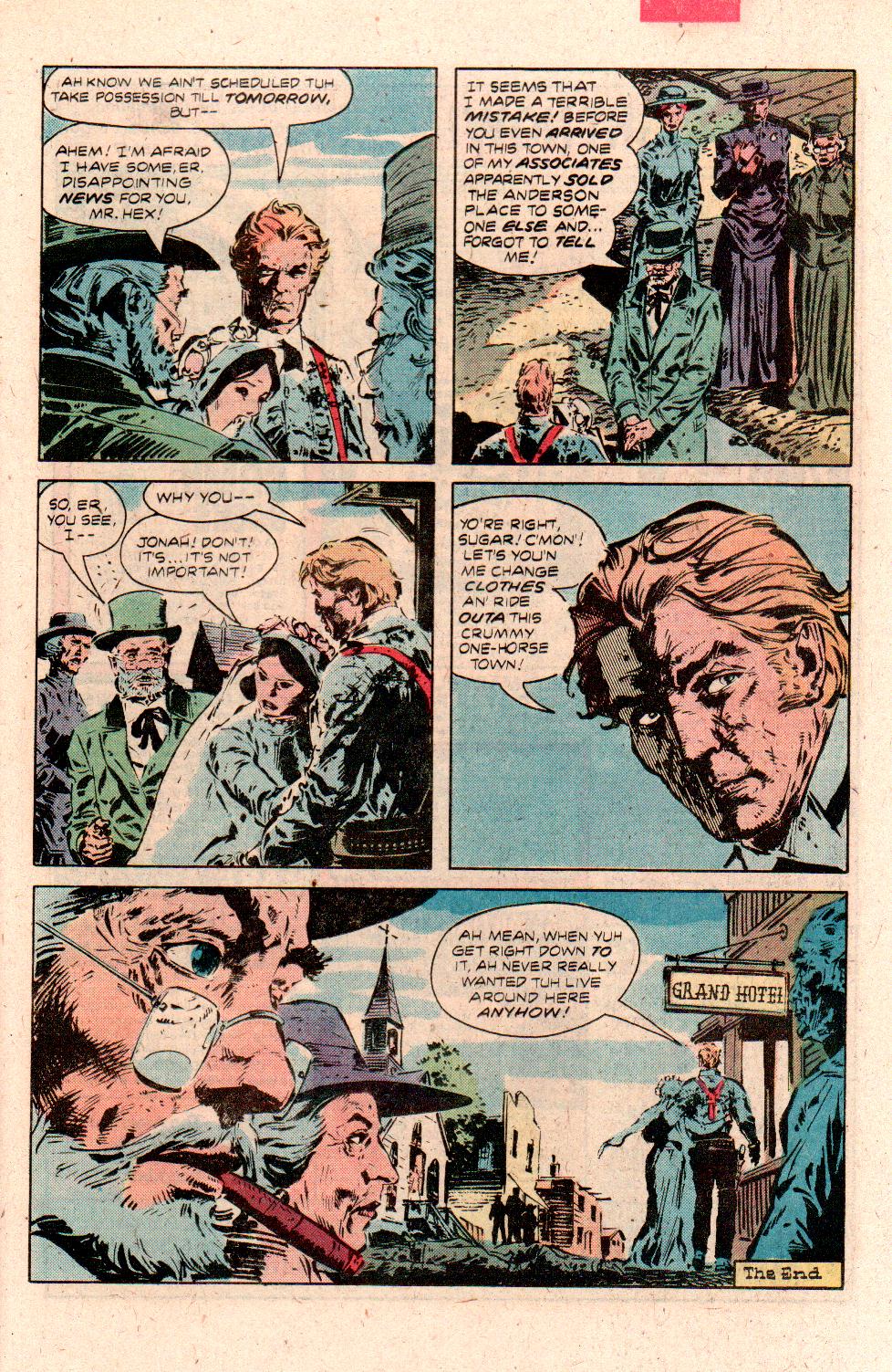 Read online Jonah Hex (1977) comic -  Issue #45 - 22