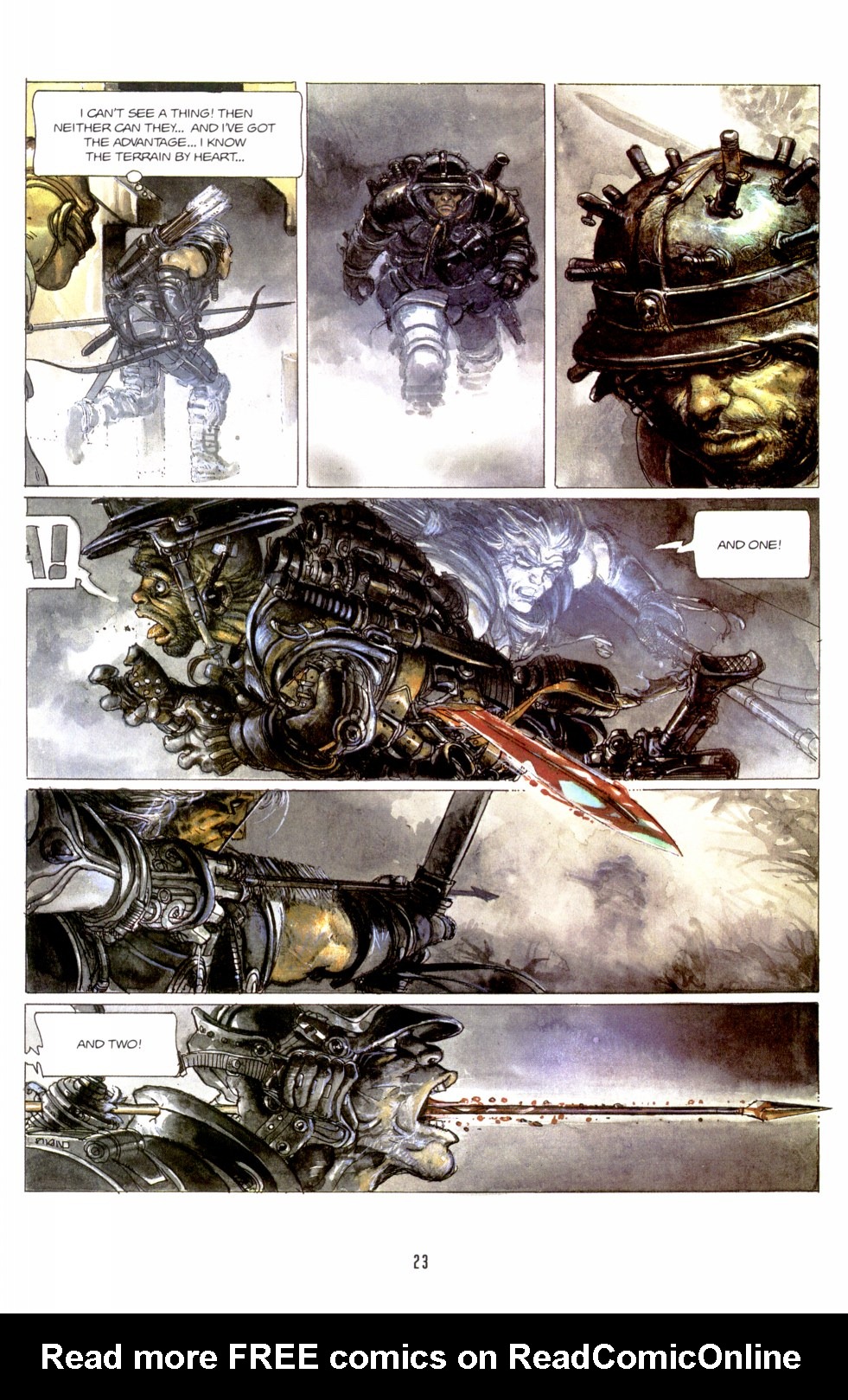 Read online The Metabarons comic -  Issue #2 - The Last Stand - 23