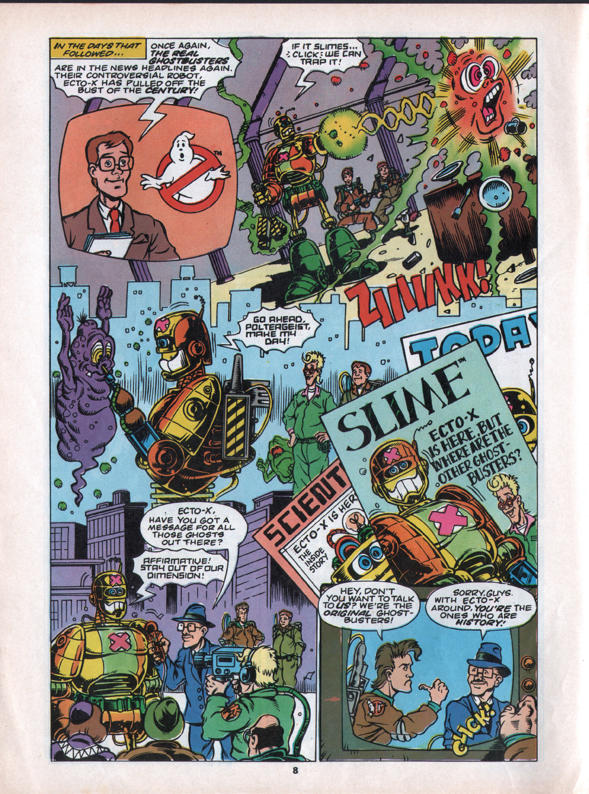 Read online The Real Ghostbusters comic -  Issue #50 - 8