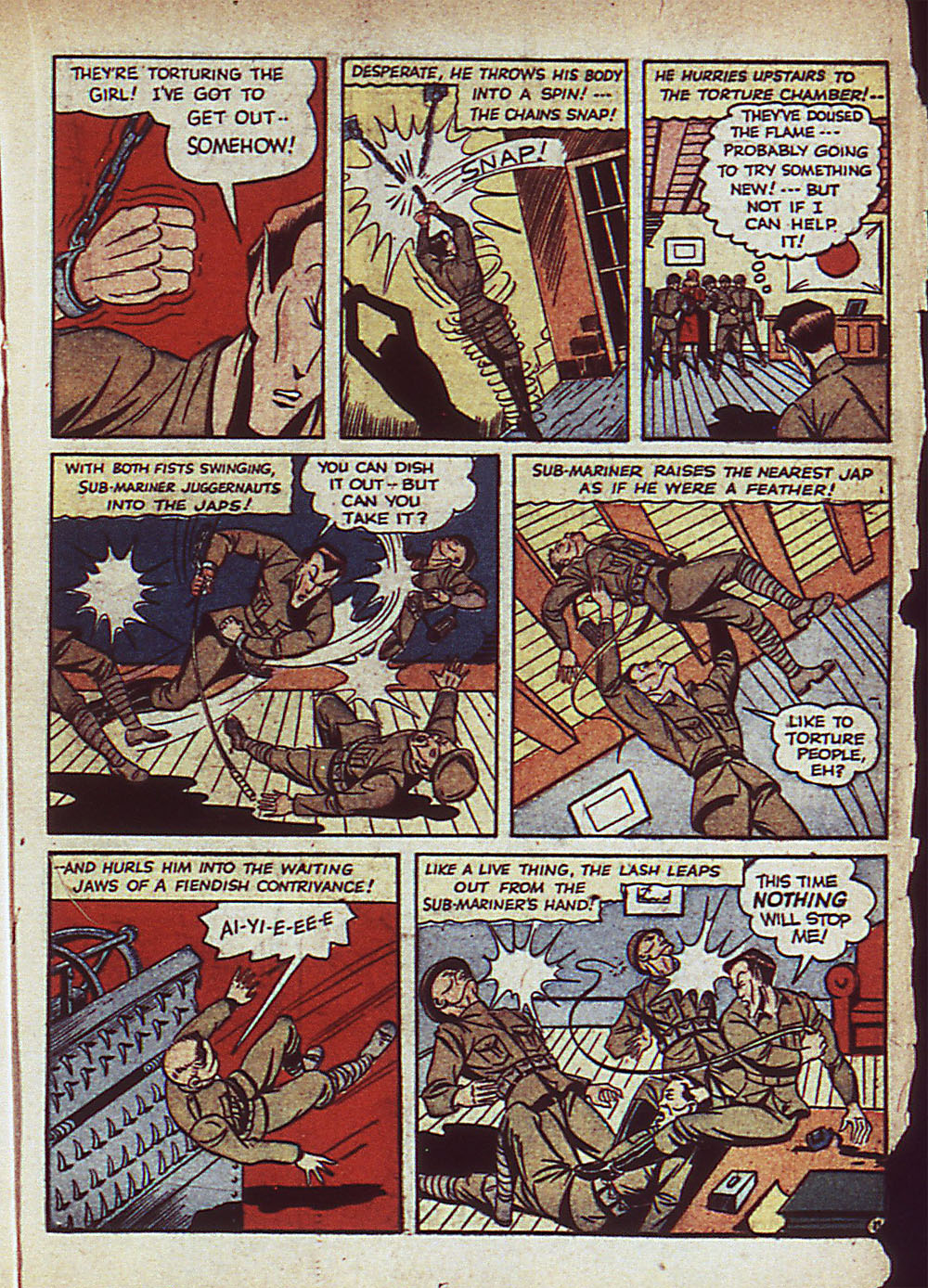 Read online Sub-Mariner Comics comic -  Issue #5 - 34