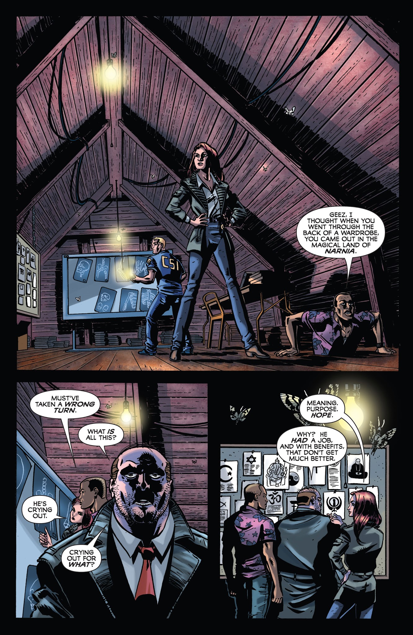 Read online Dean Koontz's Frankenstein: Prodigal Son (2010) comic -  Issue #3 - 12