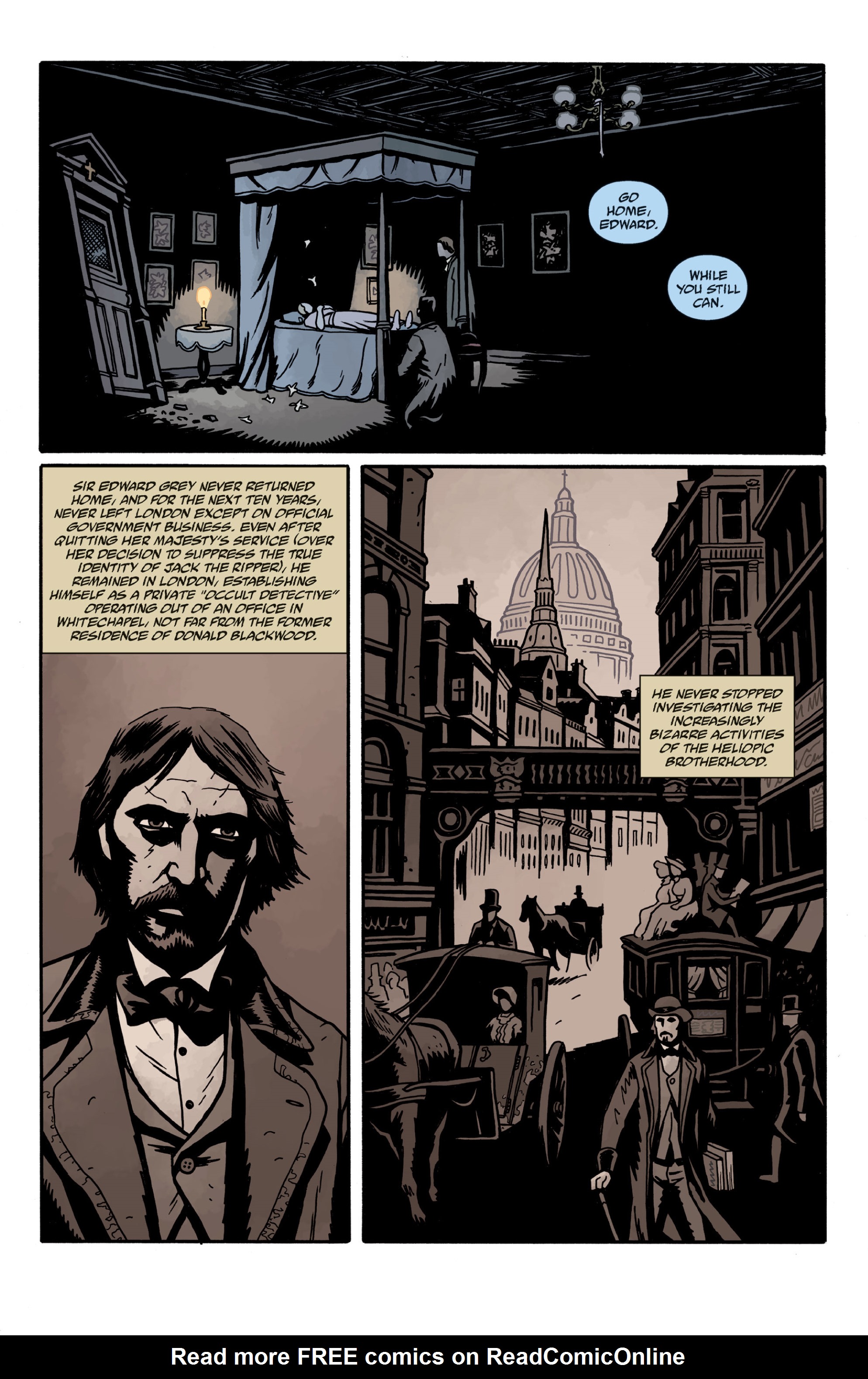 Read online Sir Edward Grey, Witchfinder: In the Service of Angels comic -  Issue # TPB - 124