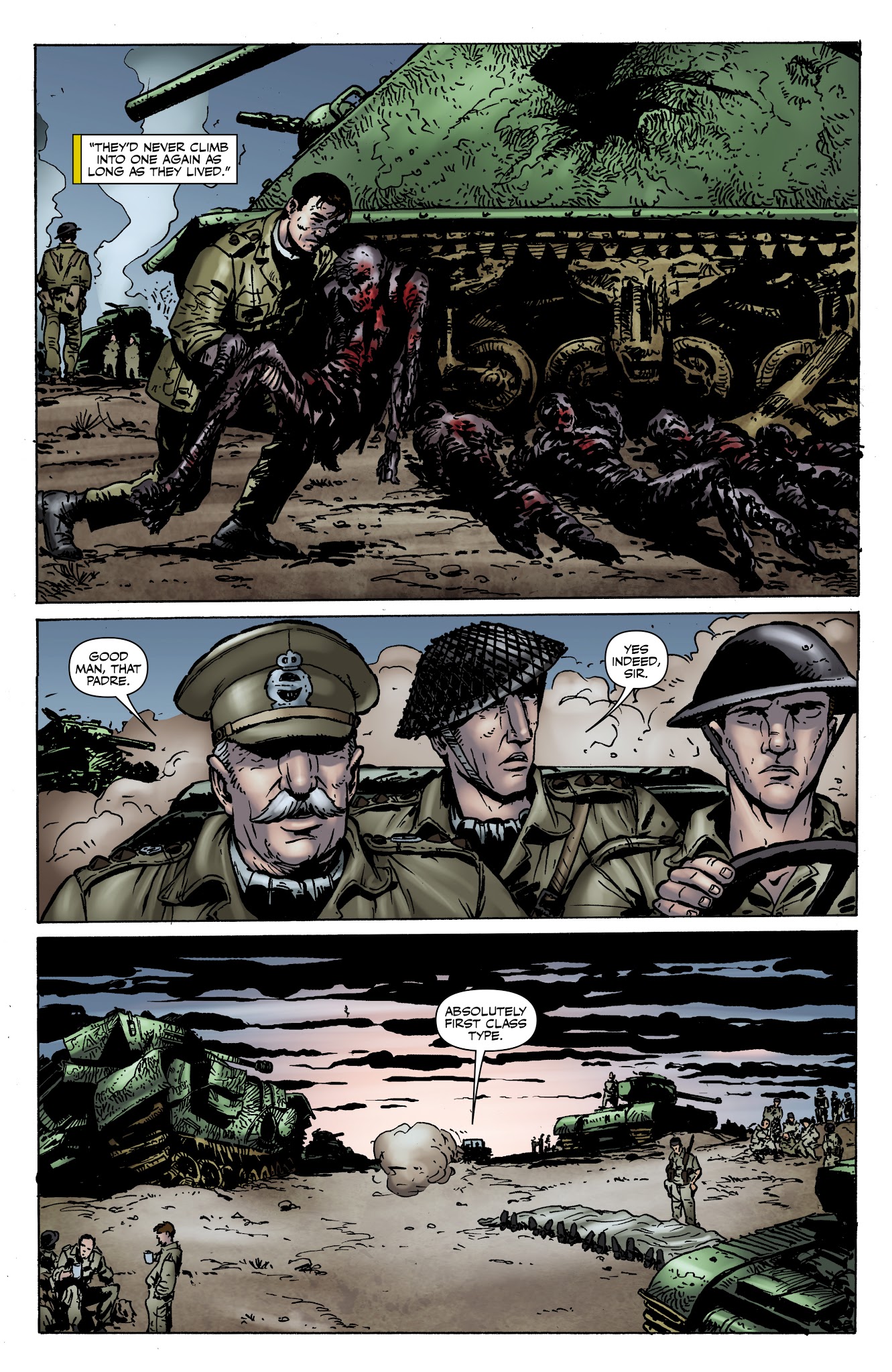 Read online Battlefields: The Tankies comic -  Issue # TPB - 68