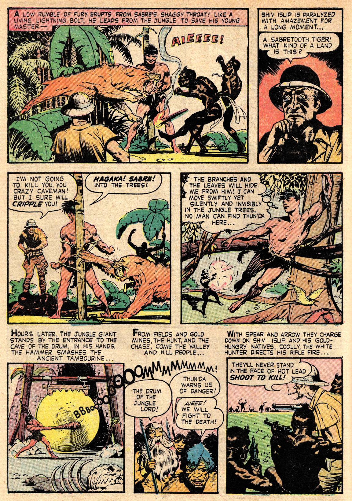 Read online Thun'da: King of the Congo comic -  Issue #1 - 24