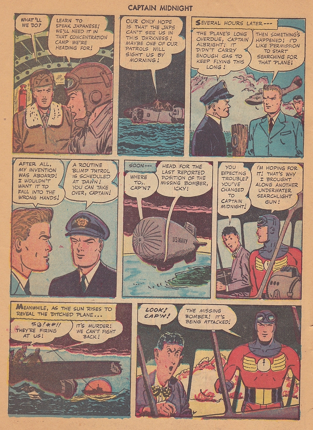 Read online Captain Midnight (1942) comic -  Issue #37 - 6
